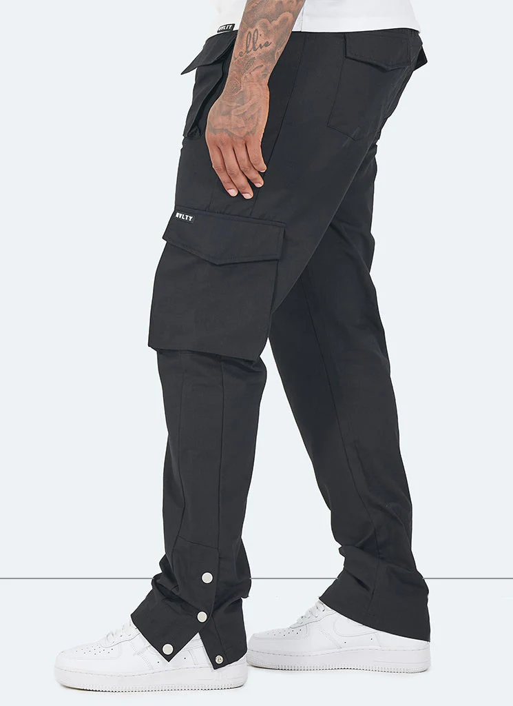 Vintage Snapper Cargos - Black - Image 5