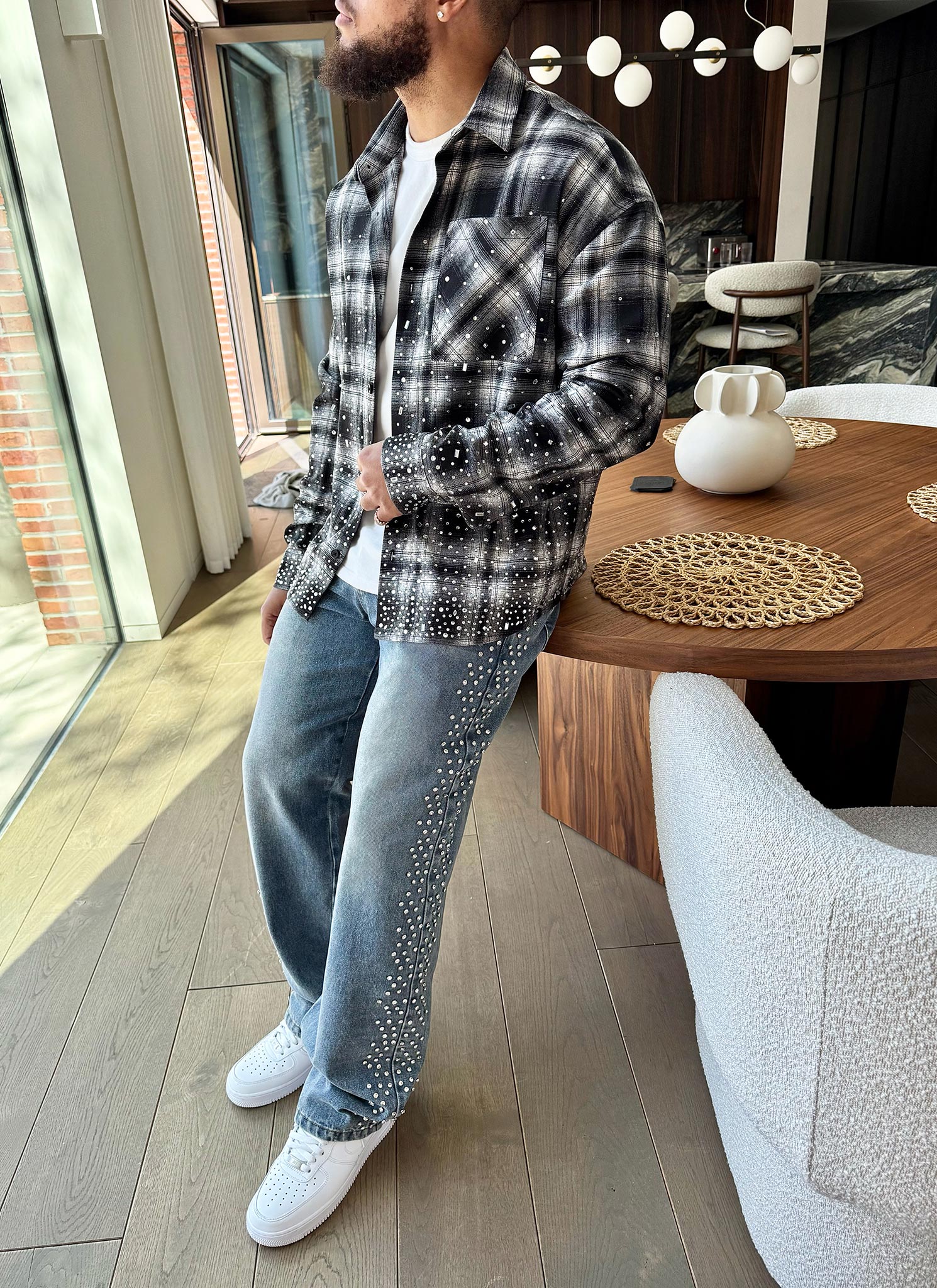 Vintage VVS Flannel - Black - Image 11