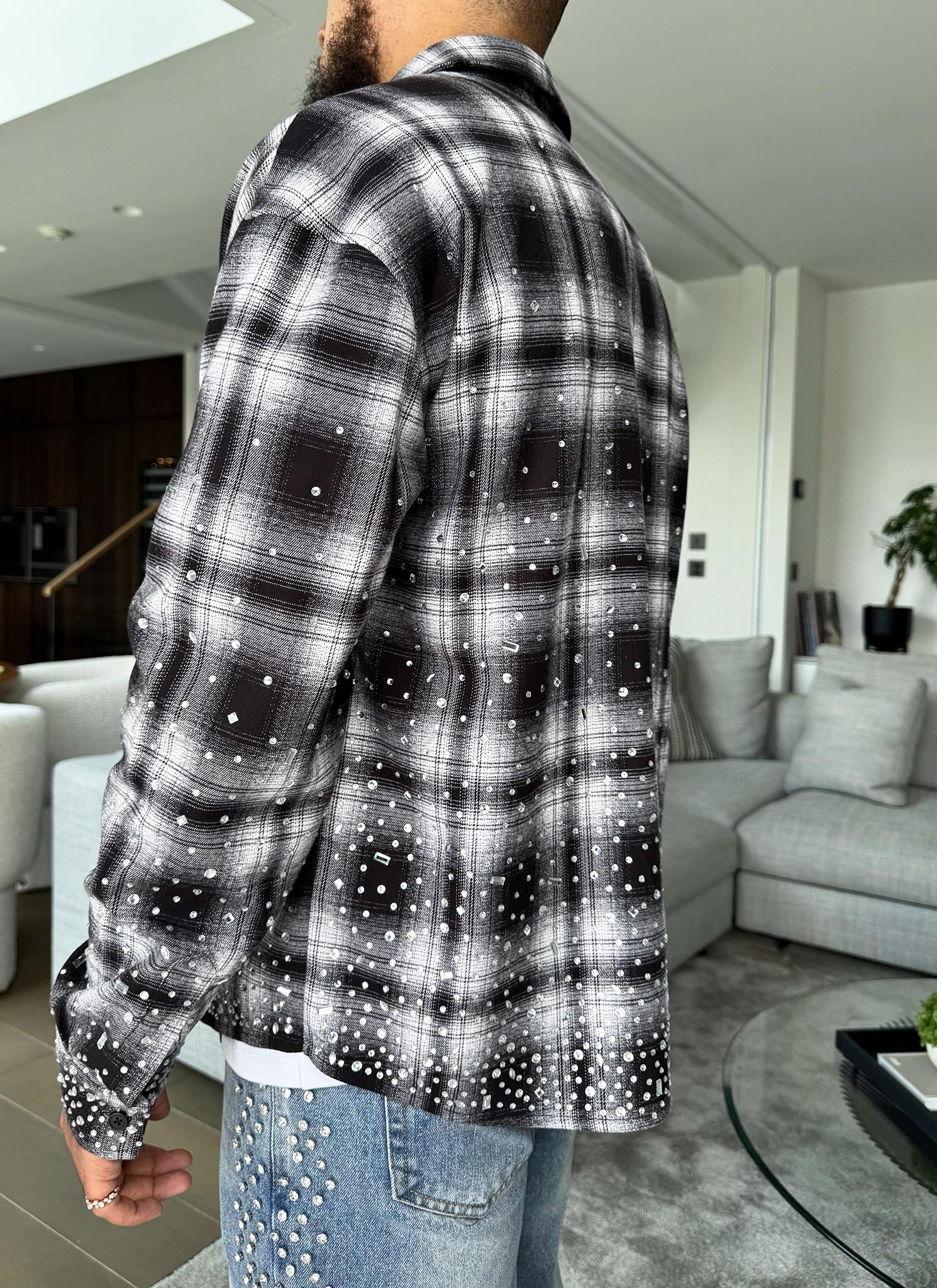 Vintage VVS Flannel - Black - Image 12