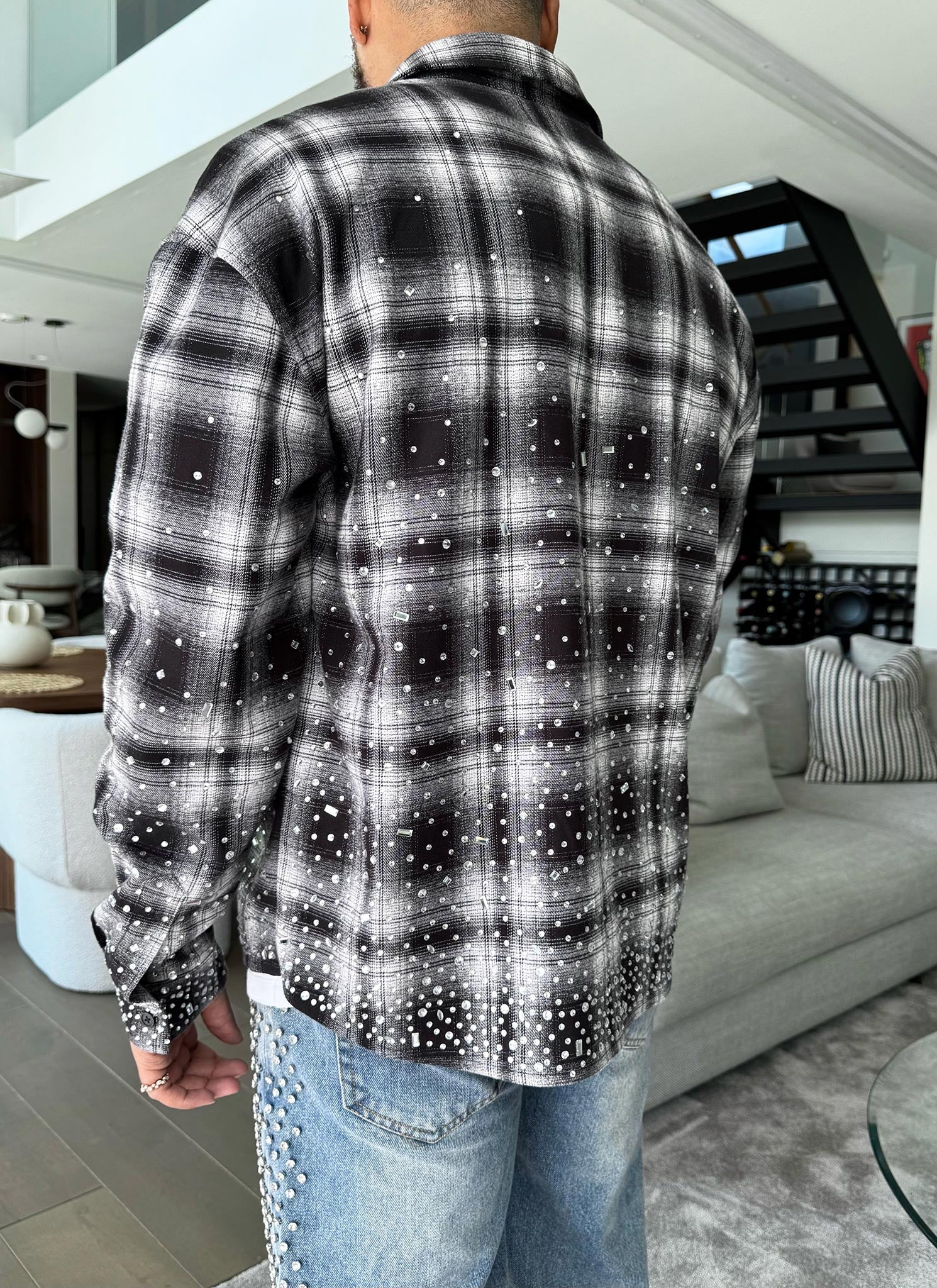 Vintage VVS Flannel - Black - Image 14