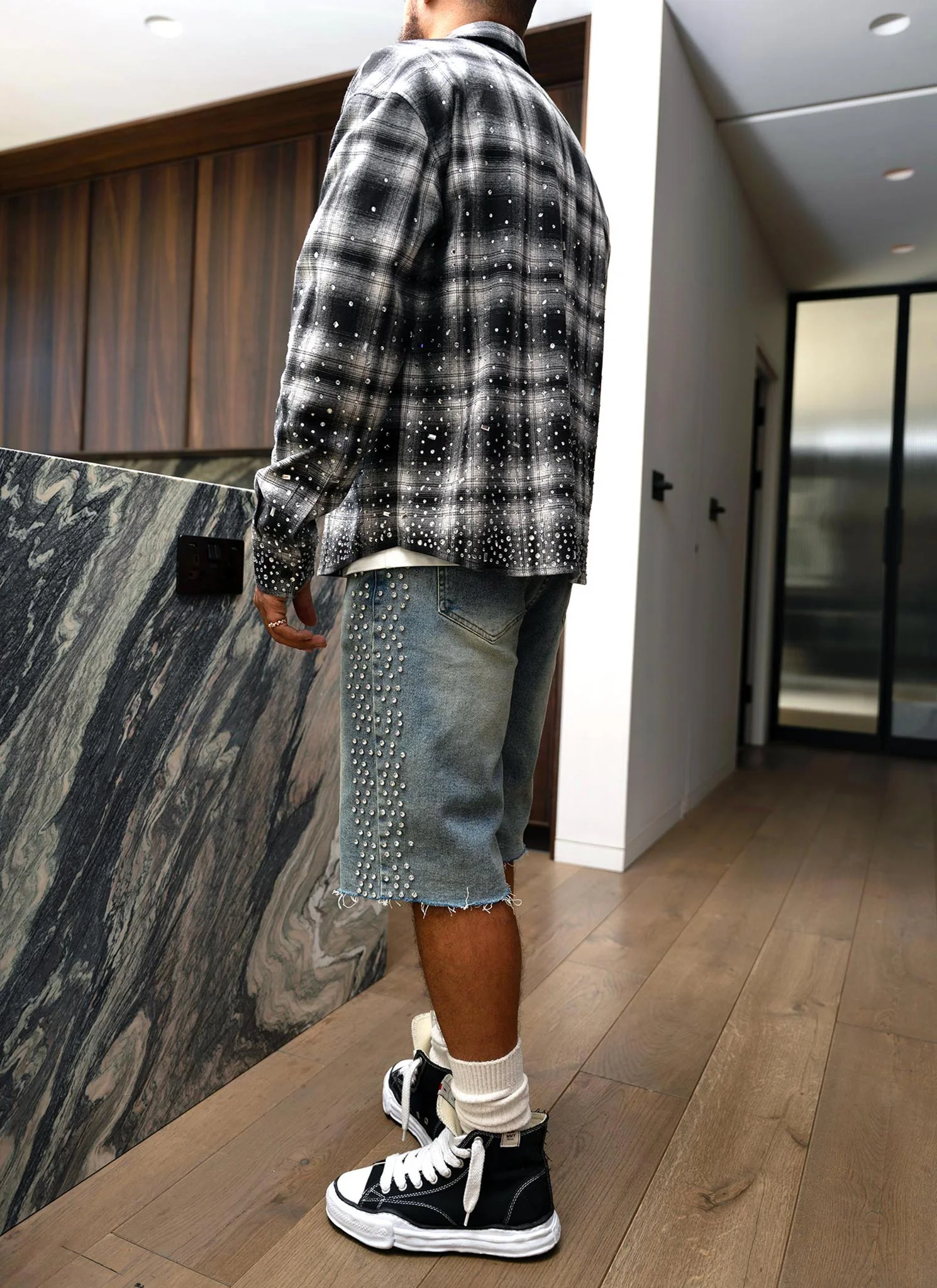 Vintage VVS Flannel - Black - Image 8