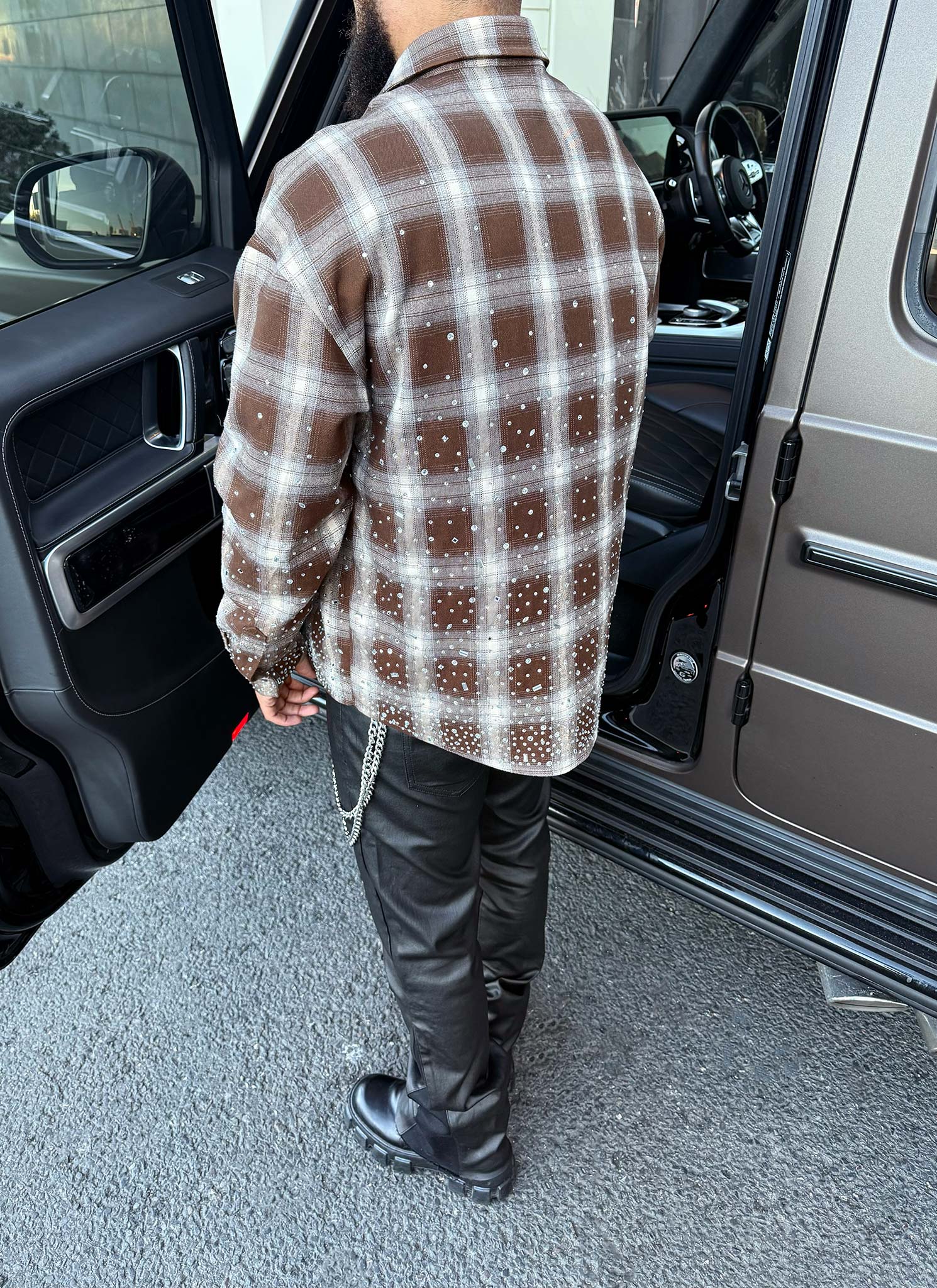 Vintage VVS Flannel - Brown - Image 15
