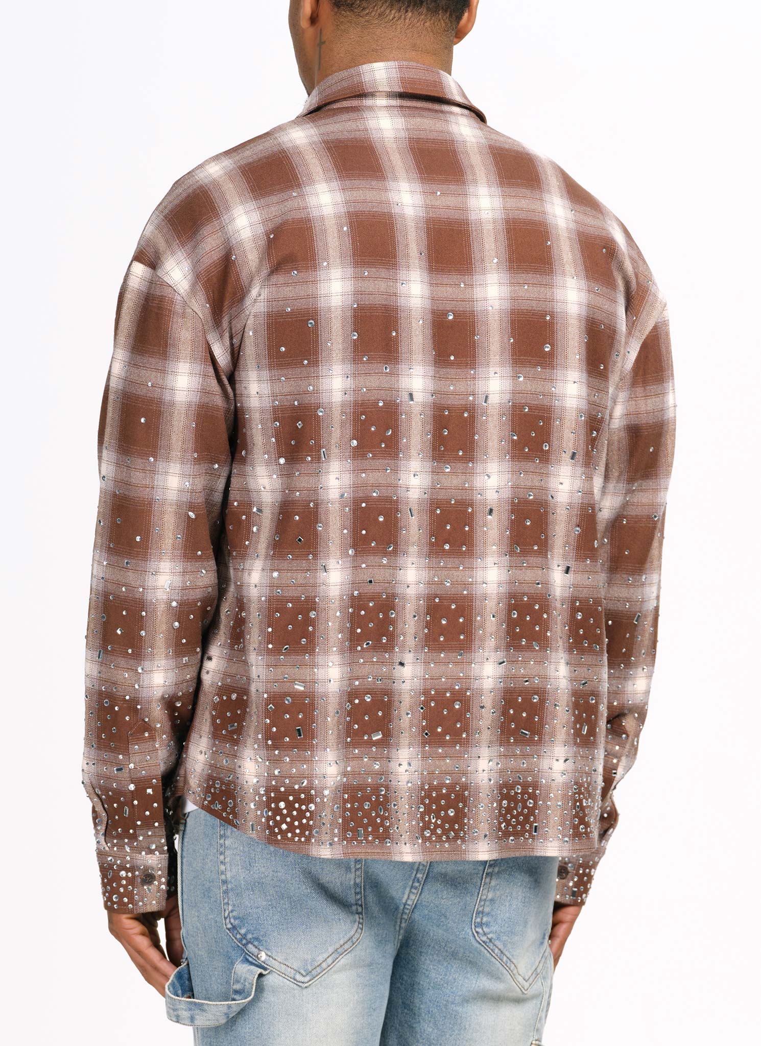 Vintage VVS Flannel - Brown - Image 5