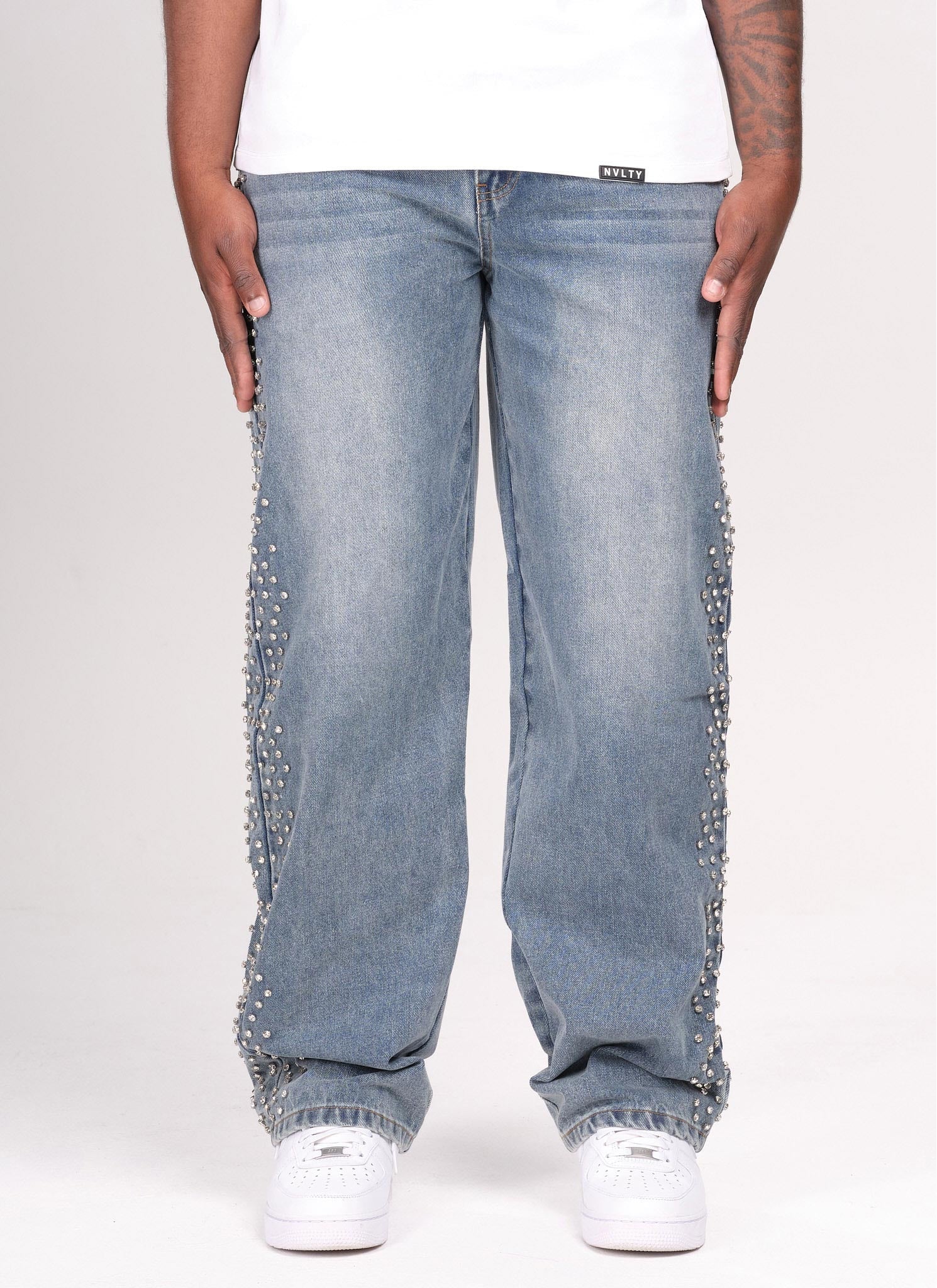 Vintage VVS Jeans - Blue - Image 4