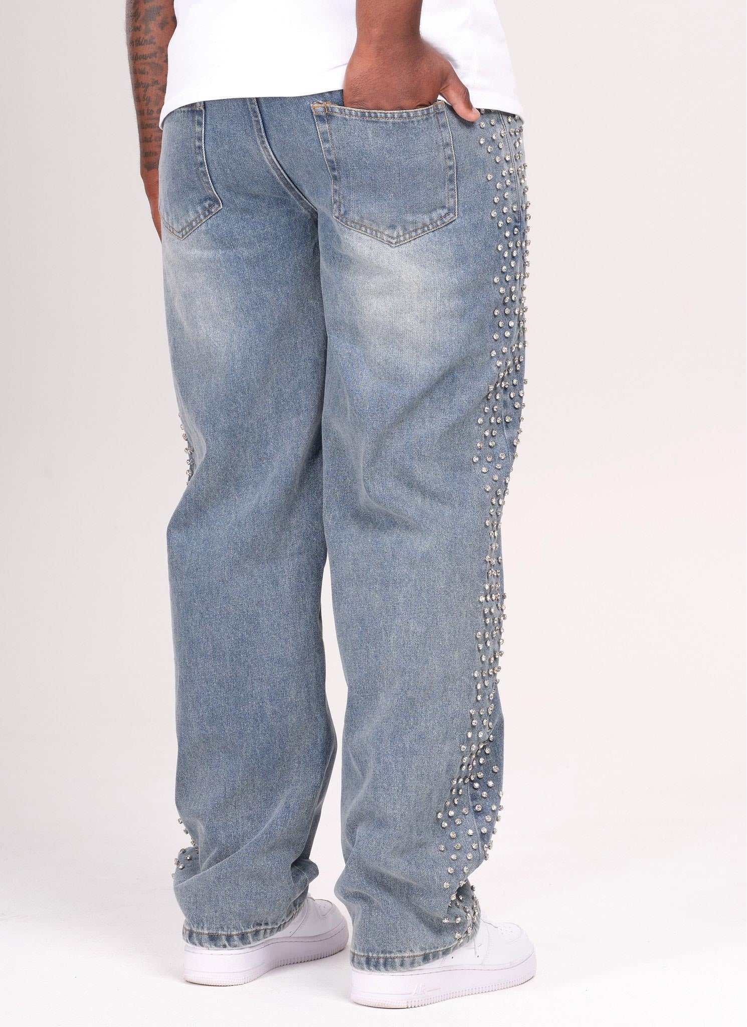 Vintage VVS Jeans - Blue - Image 6