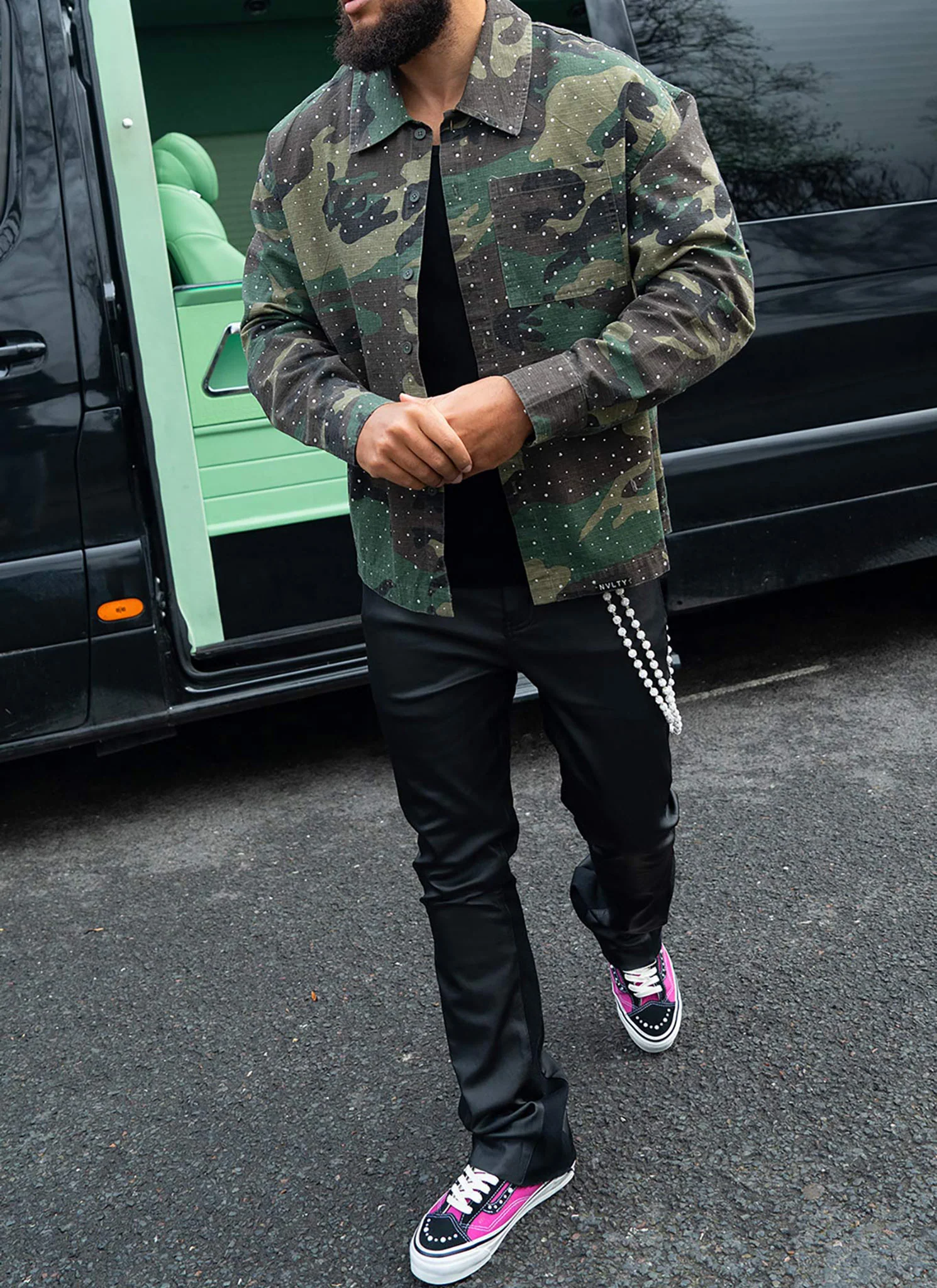 Vintage VVS Shirt - Camo - Image 2