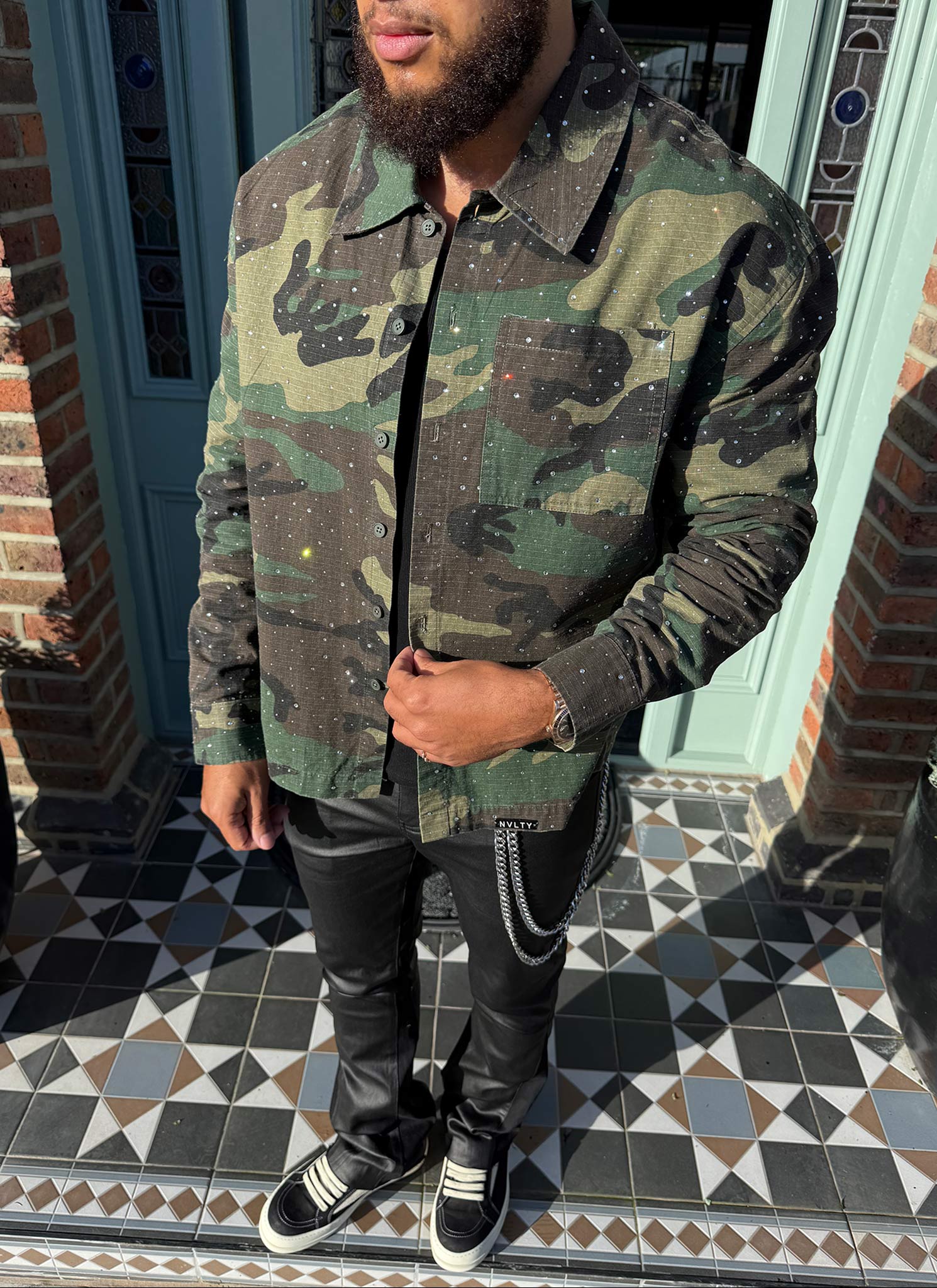 Vintage VVS Shirt - Camo - Image 7